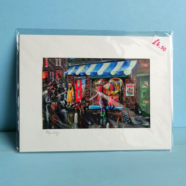 "Chippy Tea" Mounted Print SALE
